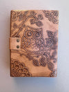 Owl Embossed Handmade Leather Journal