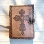 Christian Cross Leather Journal