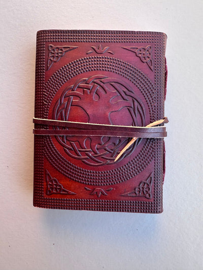Double Dragon Leather Tie Journal