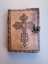 Christian Cross Leather Journal