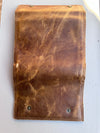 Handmade Leather Lined Refillable Page Journal