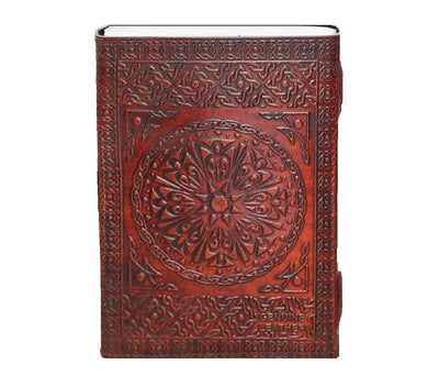 Double Dragon Leather Tie Journal