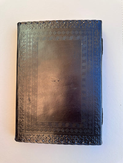 Handmade Leather Black Lock Journal