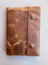 Handmade Leather Lined Refillable Page Journal