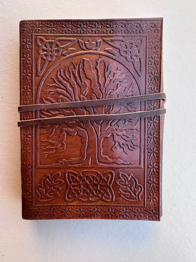 Celtic Tree Of Life Leather Journal