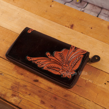 Genuine Leather Handmade Ladies Leather Wallet