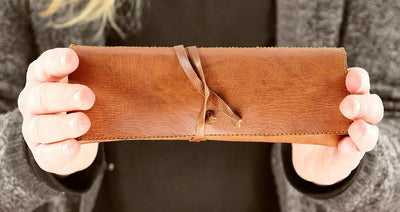 Leather Storage Pouch