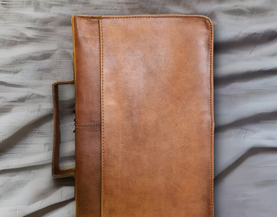 Handmade Leather Bible Cover