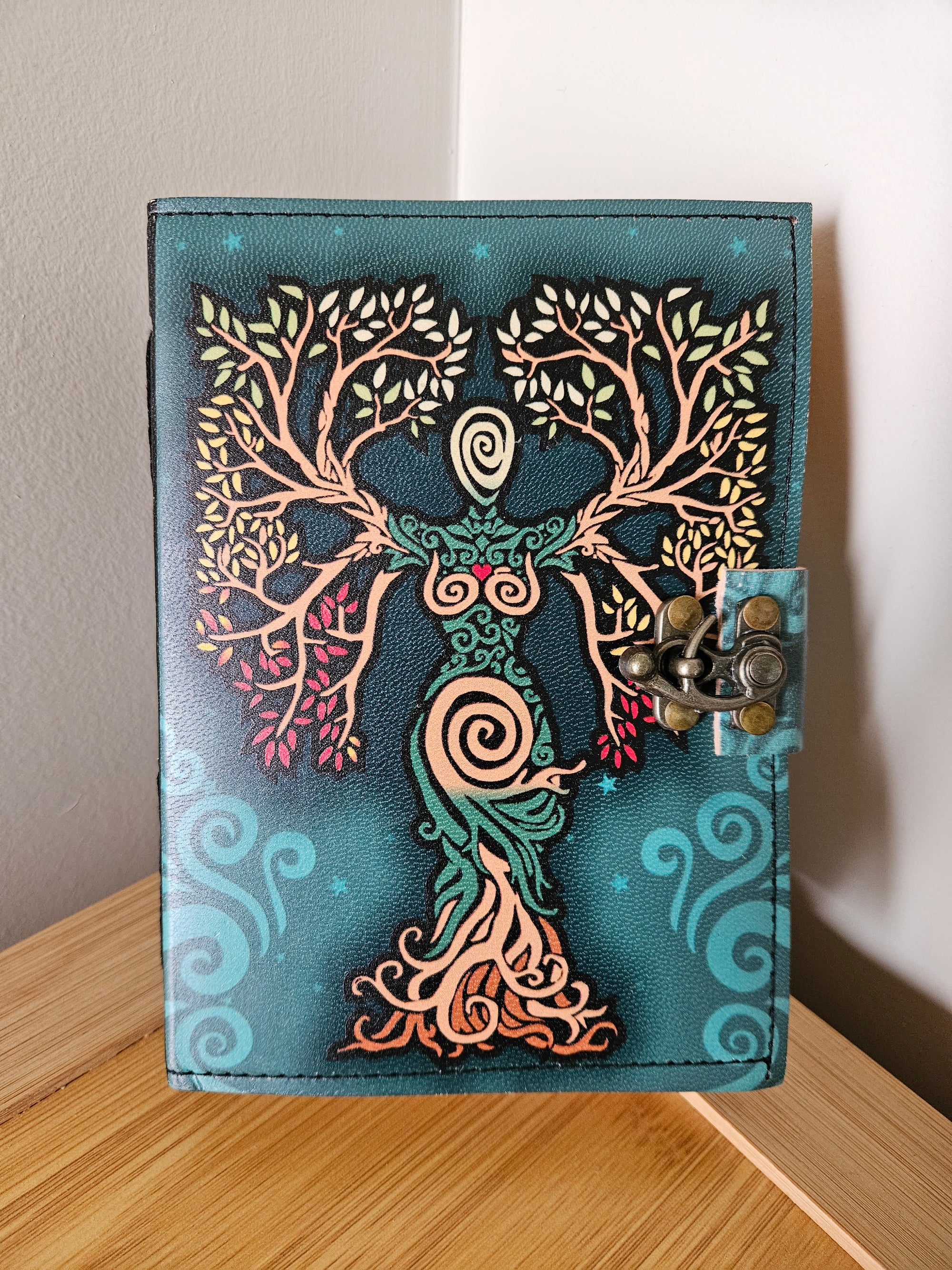 Tree of life lady deckle journal