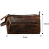 Leather Handmade Toiletries Pouch